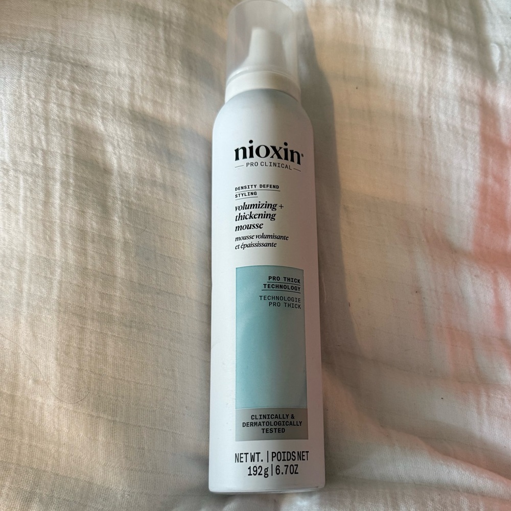 Nioxin Volumizing & Thickening Mousse 🪞 NEW Full Size